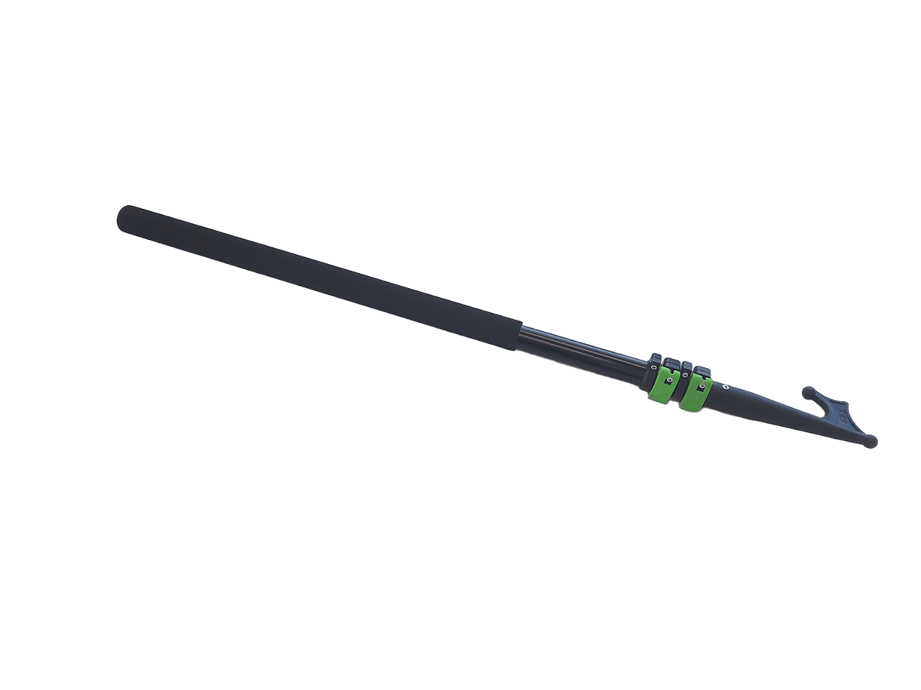telescoping hook for truck tarpaulins